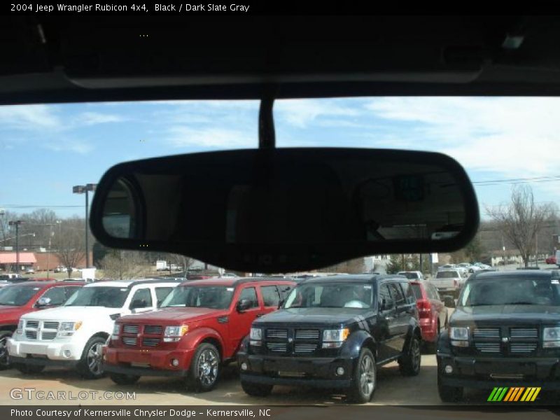 Black / Dark Slate Gray 2004 Jeep Wrangler Rubicon 4x4