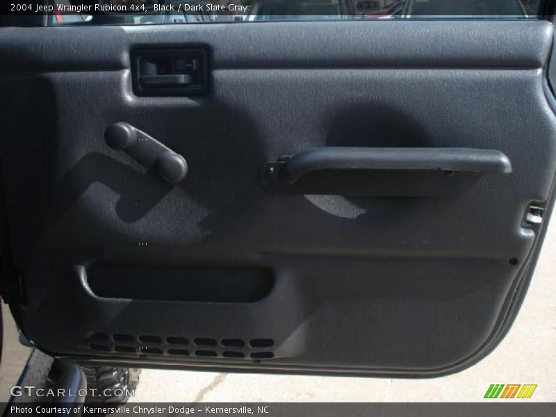 Black / Dark Slate Gray 2004 Jeep Wrangler Rubicon 4x4