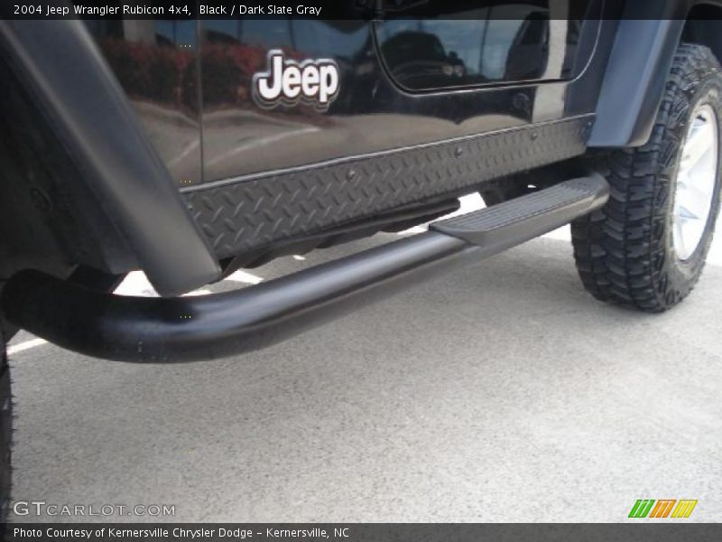 Black / Dark Slate Gray 2004 Jeep Wrangler Rubicon 4x4