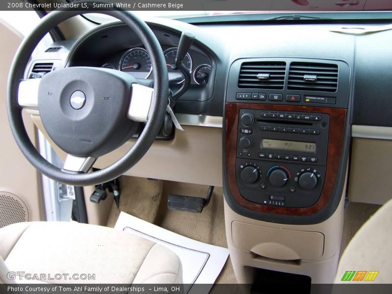 Summit White / Cashmere Beige 2008 Chevrolet Uplander LS