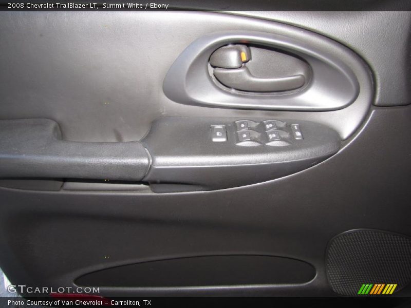Summit White / Ebony 2008 Chevrolet TrailBlazer LT