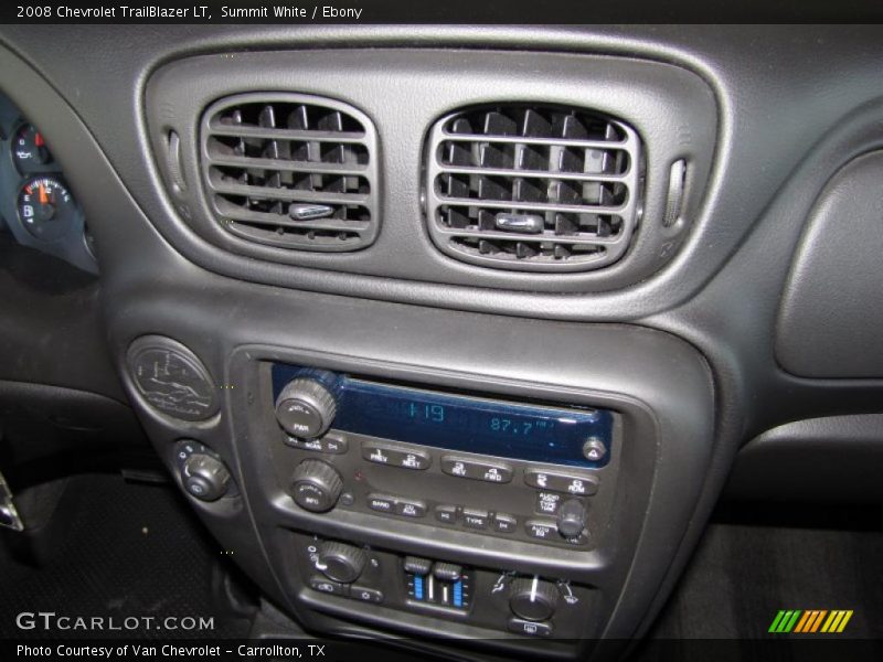 Summit White / Ebony 2008 Chevrolet TrailBlazer LT