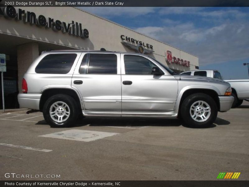Bright Silver Metallic / Dark Slate Gray 2003 Dodge Durango SLT