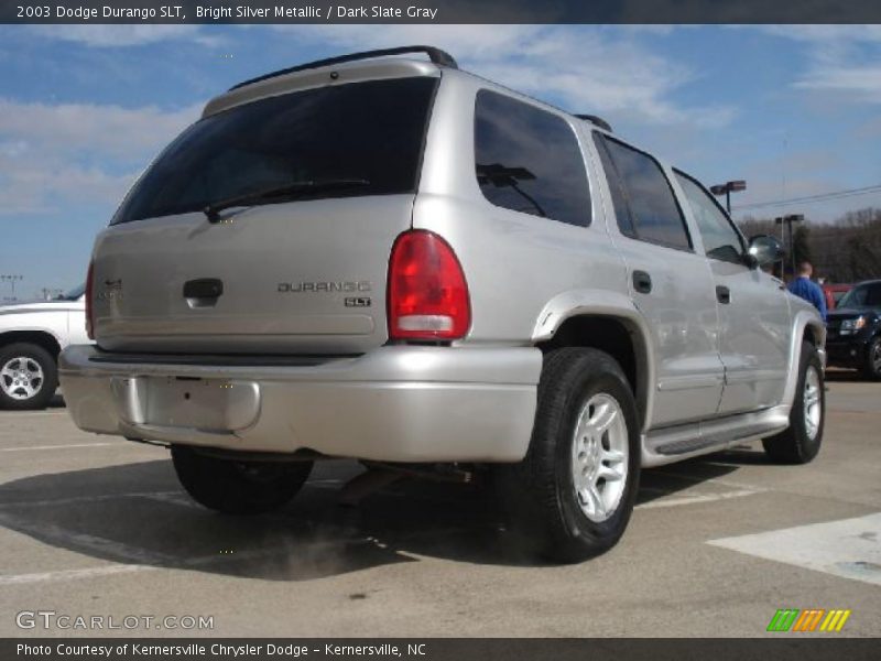 Bright Silver Metallic / Dark Slate Gray 2003 Dodge Durango SLT