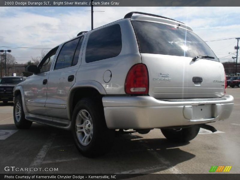 Bright Silver Metallic / Dark Slate Gray 2003 Dodge Durango SLT