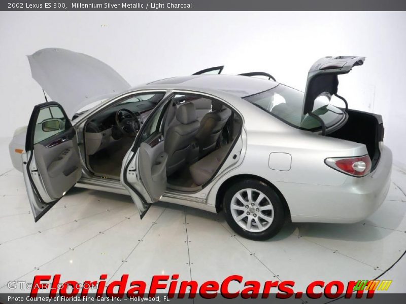 Millennium Silver Metallic / Light Charcoal 2002 Lexus ES 300