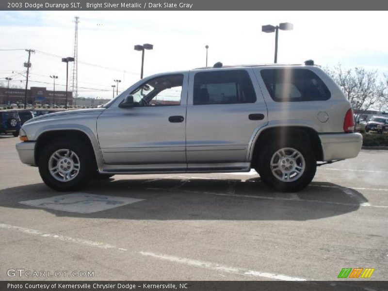 Bright Silver Metallic / Dark Slate Gray 2003 Dodge Durango SLT