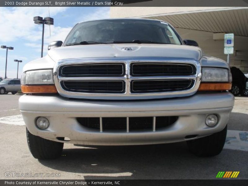 Bright Silver Metallic / Dark Slate Gray 2003 Dodge Durango SLT