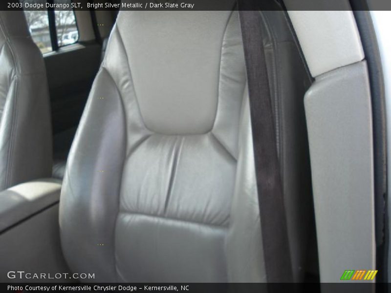 Bright Silver Metallic / Dark Slate Gray 2003 Dodge Durango SLT