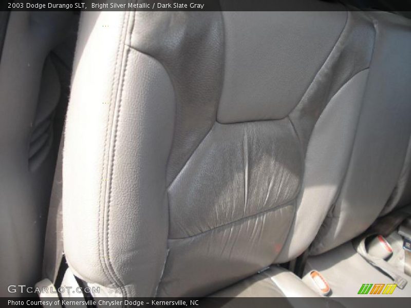 Bright Silver Metallic / Dark Slate Gray 2003 Dodge Durango SLT