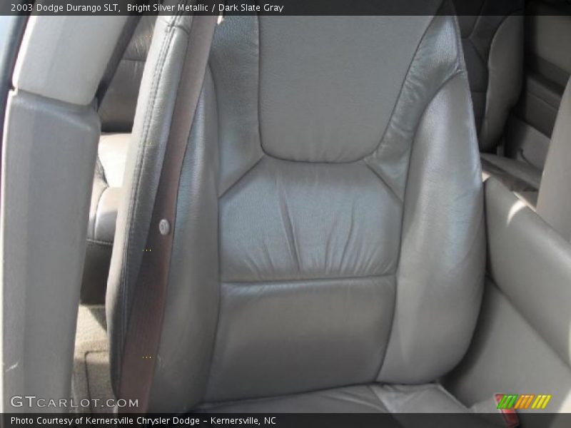 Bright Silver Metallic / Dark Slate Gray 2003 Dodge Durango SLT