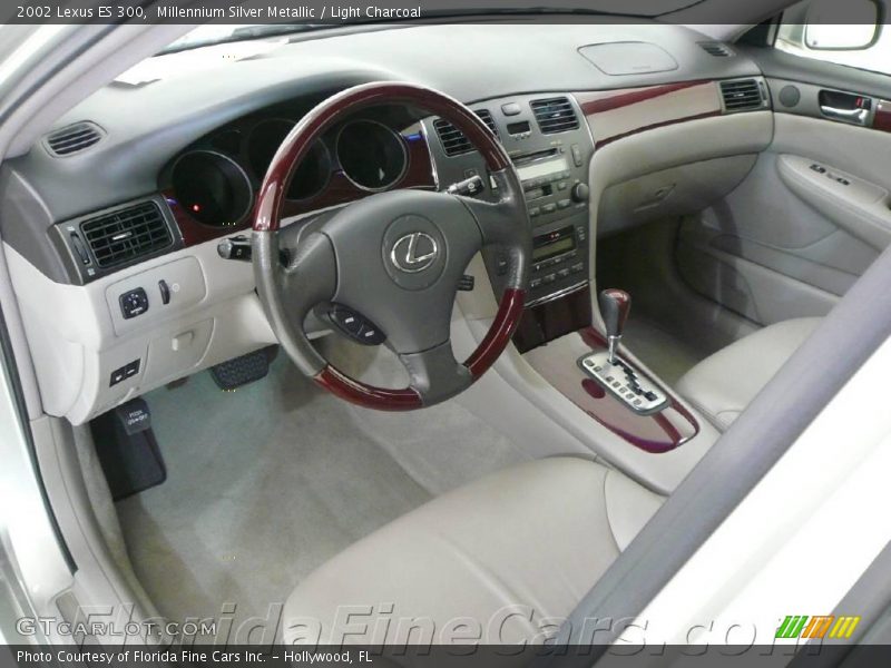 Millennium Silver Metallic / Light Charcoal 2002 Lexus ES 300