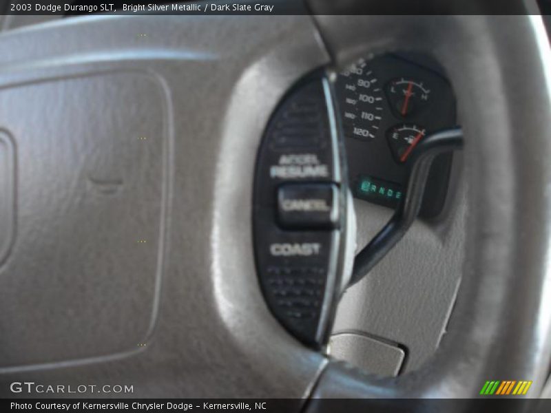 Bright Silver Metallic / Dark Slate Gray 2003 Dodge Durango SLT