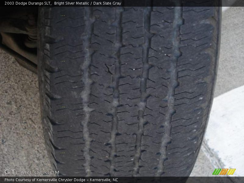 Bright Silver Metallic / Dark Slate Gray 2003 Dodge Durango SLT