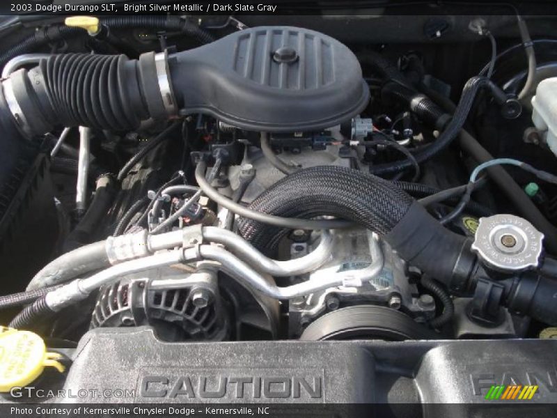  2003 Durango SLT Engine - 5.9 Liter OHV 16-Valve V8