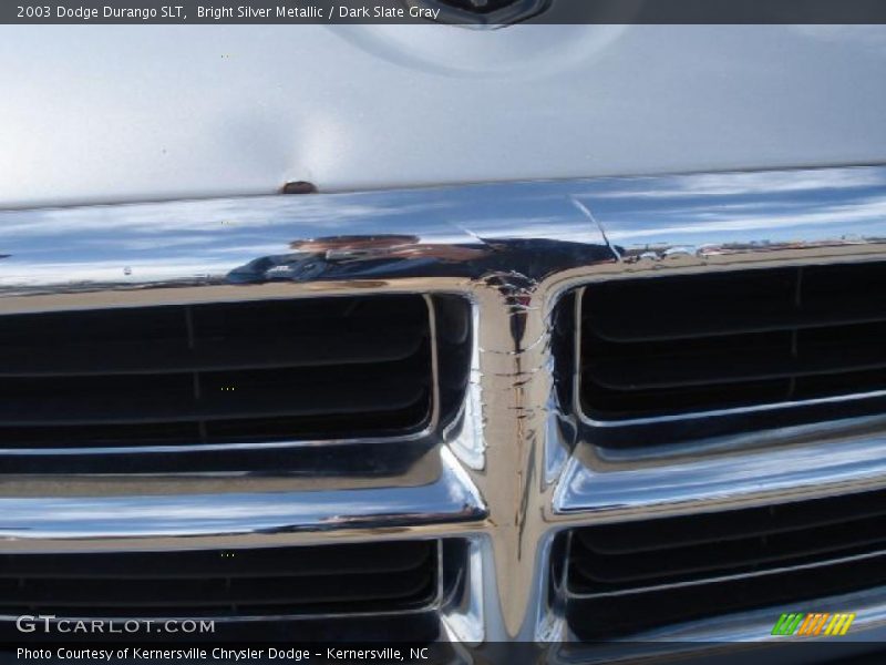 Bright Silver Metallic / Dark Slate Gray 2003 Dodge Durango SLT