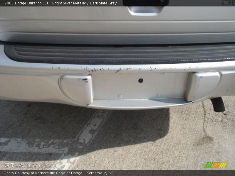 Bright Silver Metallic / Dark Slate Gray 2003 Dodge Durango SLT
