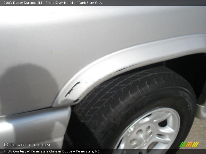 Bright Silver Metallic / Dark Slate Gray 2003 Dodge Durango SLT