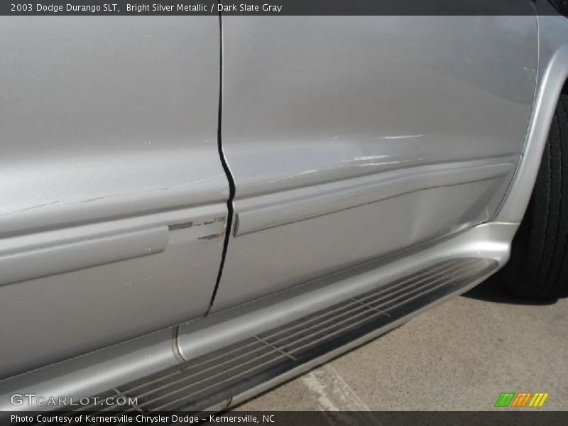 Bright Silver Metallic / Dark Slate Gray 2003 Dodge Durango SLT