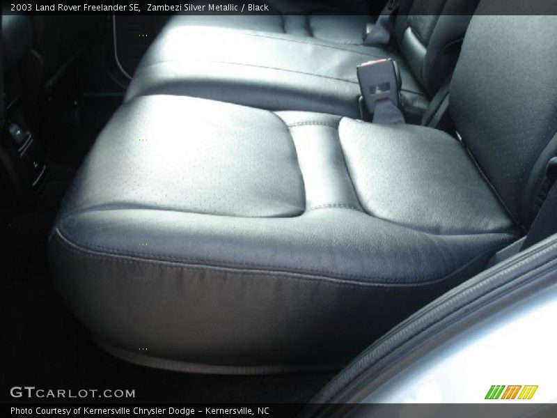 Zambezi Silver Metallic / Black 2003 Land Rover Freelander SE