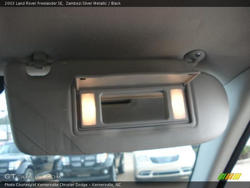 Zambezi Silver Metallic / Black 2003 Land Rover Freelander SE