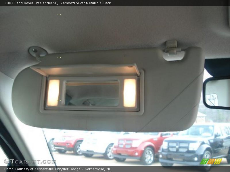 Zambezi Silver Metallic / Black 2003 Land Rover Freelander SE