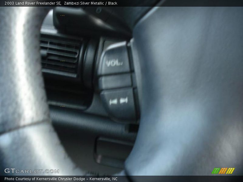 Zambezi Silver Metallic / Black 2003 Land Rover Freelander SE