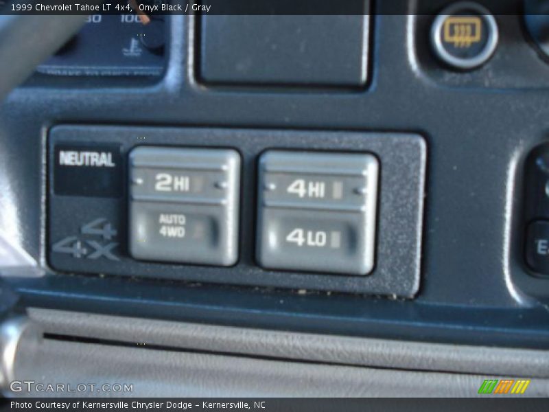 Onyx Black / Gray 1999 Chevrolet Tahoe LT 4x4