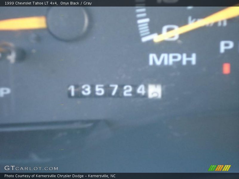 Onyx Black / Gray 1999 Chevrolet Tahoe LT 4x4