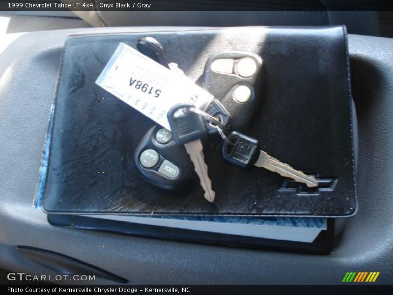 Onyx Black / Gray 1999 Chevrolet Tahoe LT 4x4