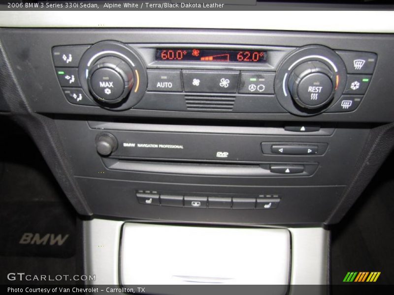 Alpine White / Terra/Black Dakota Leather 2006 BMW 3 Series 330i Sedan