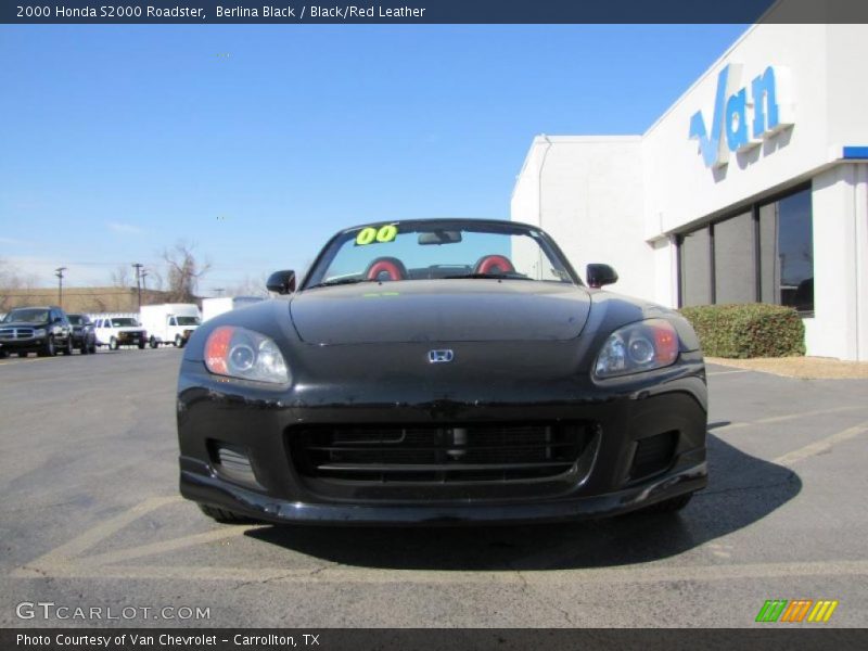 Berlina Black / Black/Red Leather 2000 Honda S2000 Roadster
