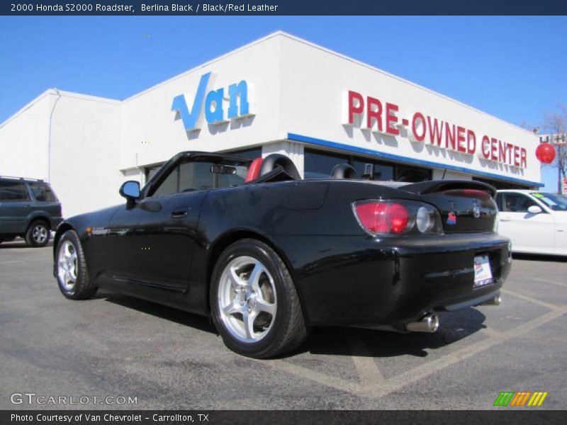 Berlina Black / Black/Red Leather 2000 Honda S2000 Roadster