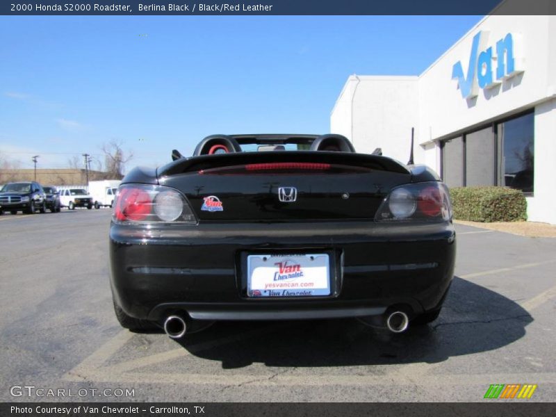 Berlina Black / Black/Red Leather 2000 Honda S2000 Roadster