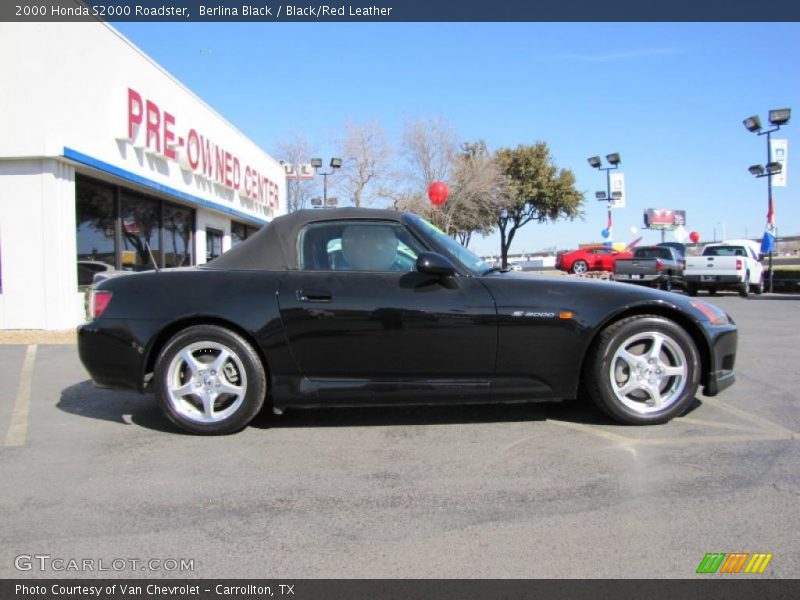 Berlina Black / Black/Red Leather 2000 Honda S2000 Roadster