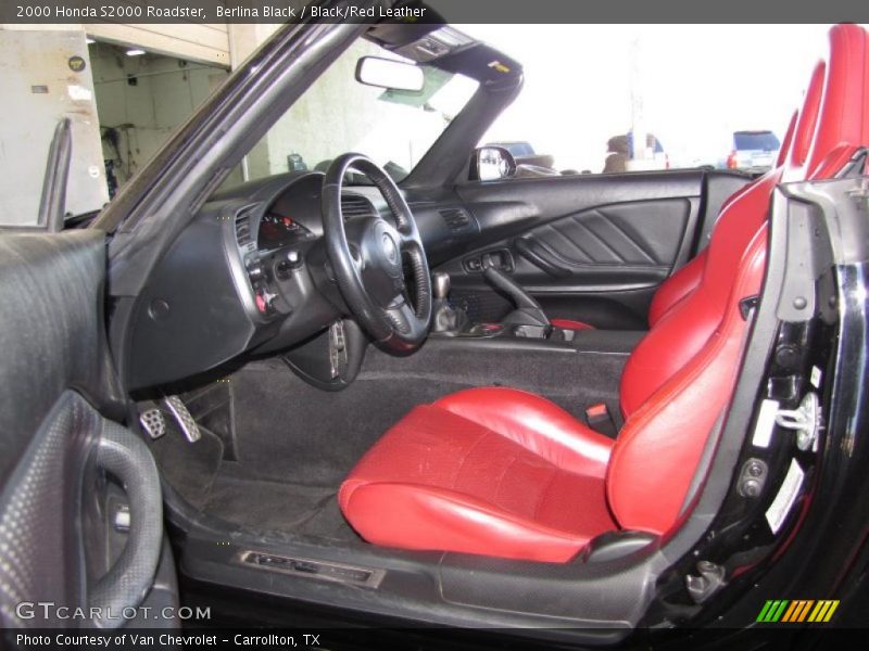  2000 S2000 Roadster Black/Red Leather Interior