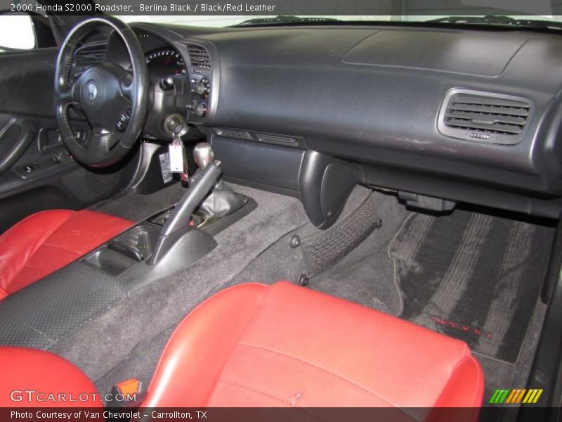 Berlina Black / Black/Red Leather 2000 Honda S2000 Roadster