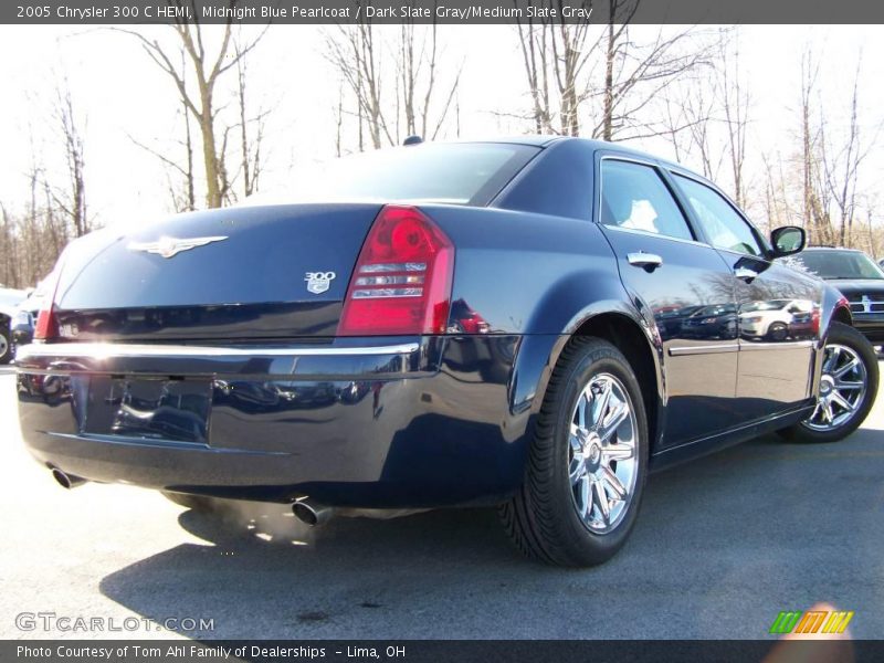 Midnight Blue Pearlcoat / Dark Slate Gray/Medium Slate Gray 2005 Chrysler 300 C HEMI