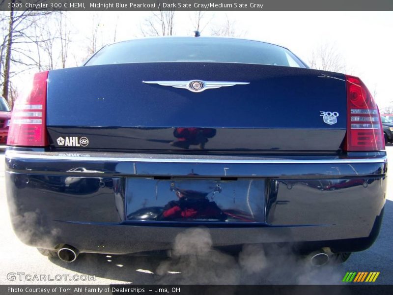 Midnight Blue Pearlcoat / Dark Slate Gray/Medium Slate Gray 2005 Chrysler 300 C HEMI