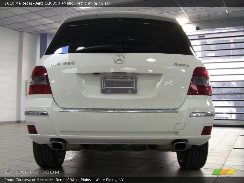 Arctic White / Black 2010 Mercedes-Benz GLK 350 4Matic