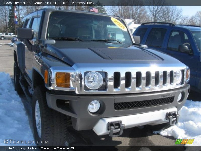Graphite Metallic / Light Cashmere/Ebony 2008 Hummer H3