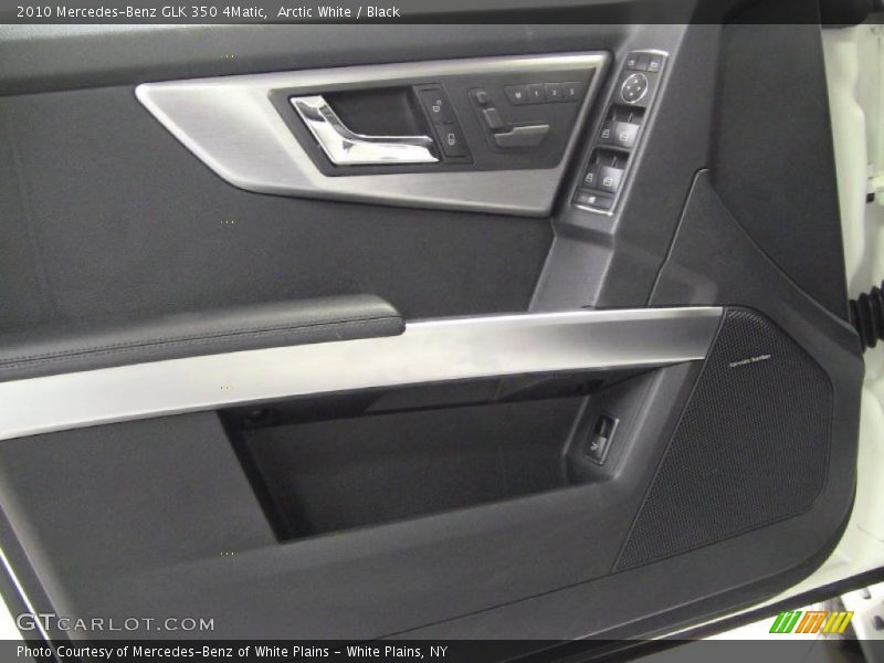 Arctic White / Black 2010 Mercedes-Benz GLK 350 4Matic