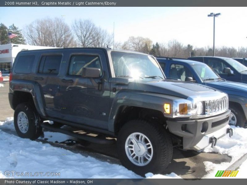 Graphite Metallic / Light Cashmere/Ebony 2008 Hummer H3