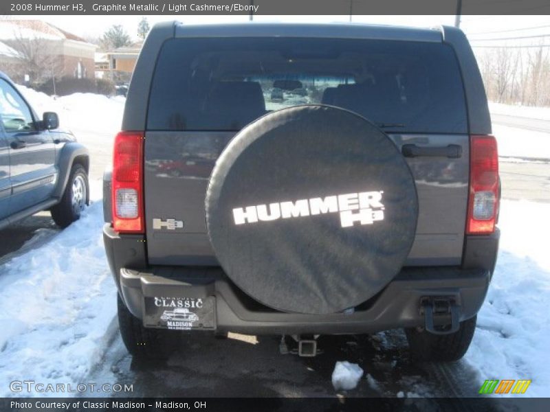 Graphite Metallic / Light Cashmere/Ebony 2008 Hummer H3