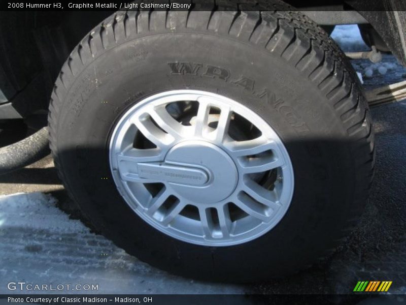 Graphite Metallic / Light Cashmere/Ebony 2008 Hummer H3