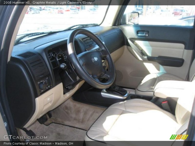 Graphite Metallic / Light Cashmere/Ebony 2008 Hummer H3