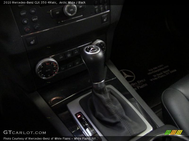 Arctic White / Black 2010 Mercedes-Benz GLK 350 4Matic