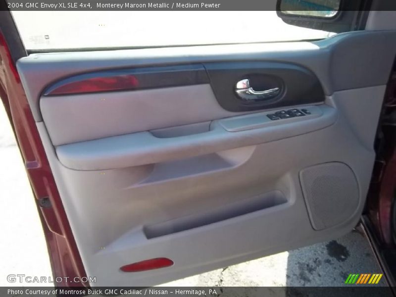 Monterey Maroon Metallic / Medium Pewter 2004 GMC Envoy XL SLE 4x4