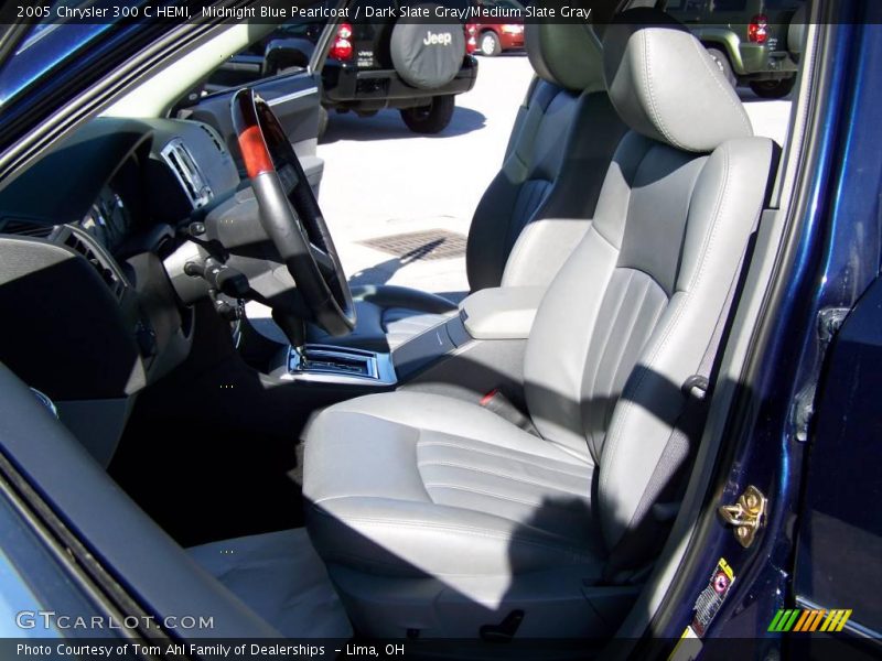 Midnight Blue Pearlcoat / Dark Slate Gray/Medium Slate Gray 2005 Chrysler 300 C HEMI