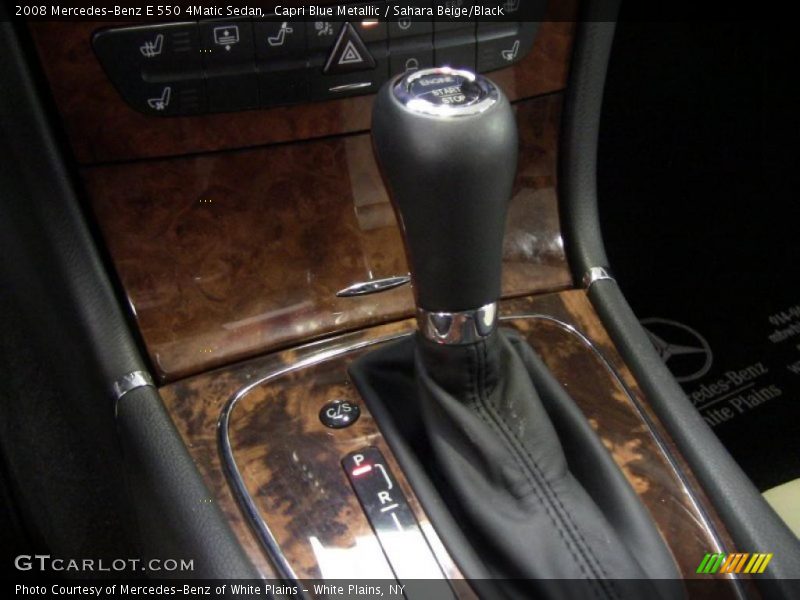 2008 E 550 4Matic Sedan 5 Speed Automatic Shifter